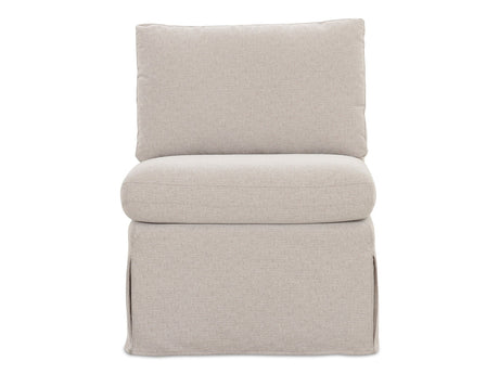 Fable Beige Slipcover Dining Slipper Chair - Ornate Home