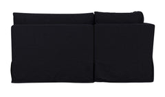 Fable Black 121 in U-Shape Slipcover Dining Banquette - Ornate Home