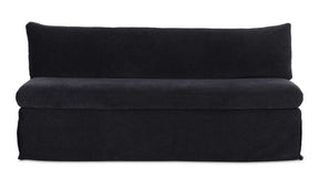 Fable Black Slipcover Dining Bench - Ornate Home