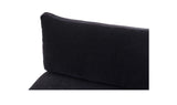 Fable Black Slipcover Dining Bench - Ornate Home