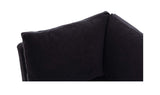 Fable Black Slipcover Dining Corner Chair - Ornate Home