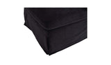 Fable Black Slipcover Dining Corner Chair - Ornate Home