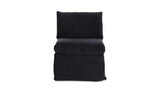 Fable Black Slipcover Dining Slipper Chair - Ornate Home