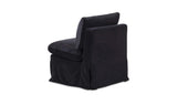 Fable Black Slipcover Dining Slipper Chair - Ornate Home