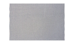 Fable Navy Stripe 125.5 in L-Shape Slipcover Dining Banquette - Ornate Home
