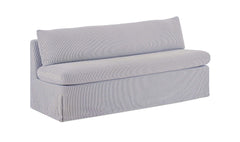 Fable Navy Stripe Slipcover Dining Bench - Ornate Home