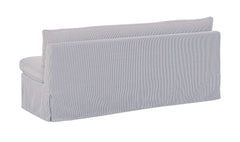 Fable Navy Stripe Slipcover Dining Bench - Ornate Home