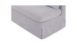Fable Navy Stripe Slipcover Dining Bench - Ornate Home