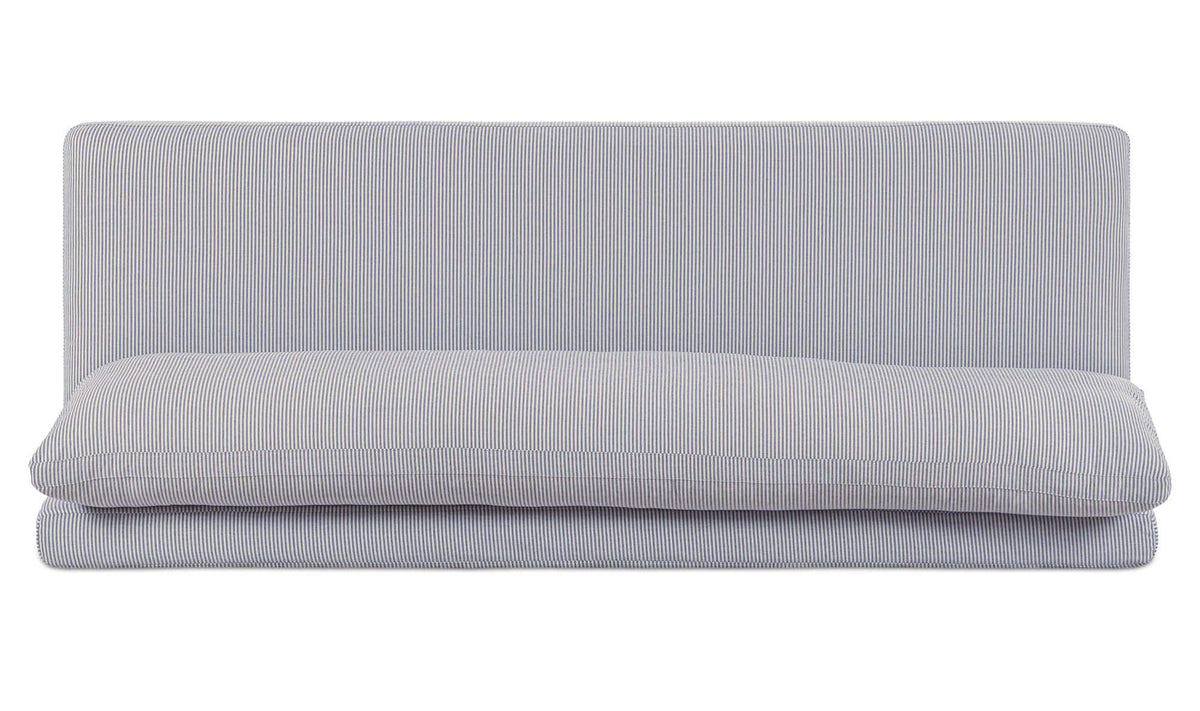 Fable Navy Stripe Slipcover Dining Bench - Ornate Home