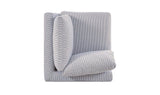 Fable Navy Stripe Slipcover Dining Corner Chair - Ornate Home