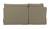 Fable Olive 121 in U-Shape Slipcover Dining Banquette - Ornate Home
