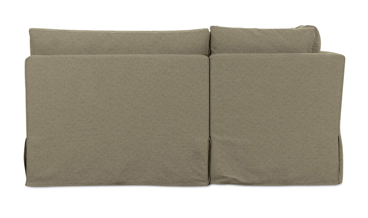 Fable Olive 121 in U-Shape Slipcover Dining Banquette - Ornate Home