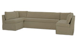 Fable Olive 129 in U-Shape Slipcover Dining Banquette - Ornate Home