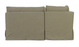 Fable Olive 129 in U-Shape Slipcover Dining Banquette - Ornate Home