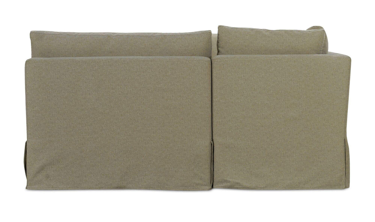 Fable Olive 129 in U-Shape Slipcover Dining Banquette - Ornate Home