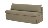 Fable Olive Slipcover Dining Bench - Ornate Home