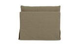 Fable Olive Slipcover Dining Chair and Half - Ornate Home