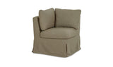 Fable Olive Slipcover Dining Corner Chair - Ornate Home