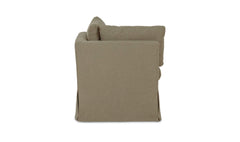 Fable Olive Slipcover Dining Corner Chair - Ornate Home