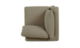 Fable Olive Slipcover Dining Corner Chair - Ornate Home