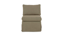 Fable Olive Slipcover Dining Slipper Chair - Ornate Home