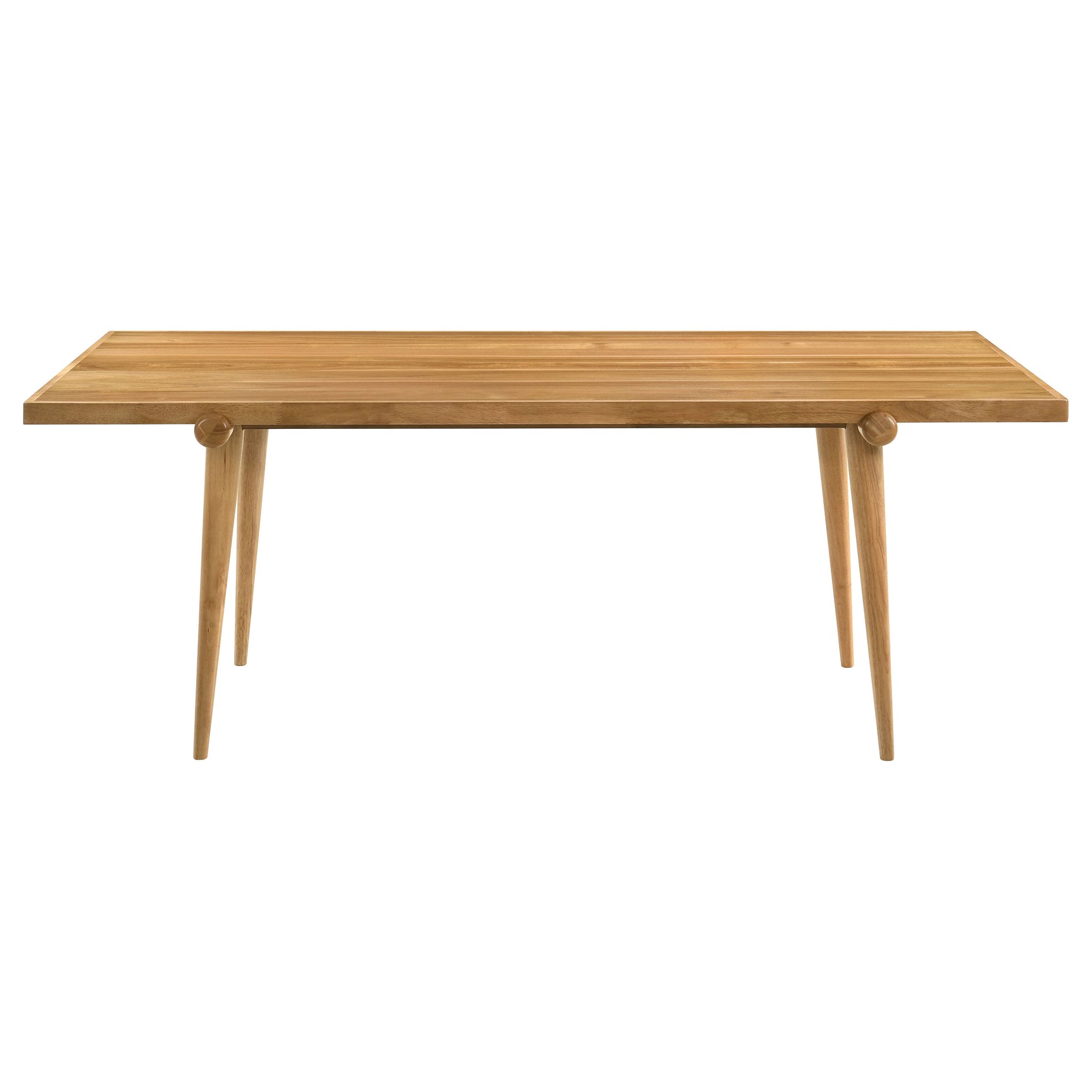 Fabra Honey 79-inch Rectangular Wood Dining Table - Ornate Home