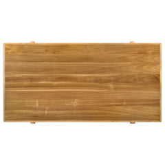 Fabra Honey 79-inch Rectangular Wood Dining Table - Ornate Home