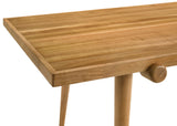 Fabra Honey 79-inch Rectangular Wood Dining Table - Ornate Home