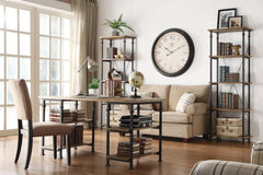 Factory Brown Writing Desk - Ornate Home