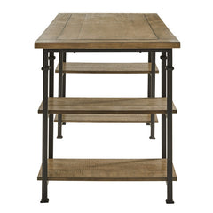 Factory Brown Writing Desk - Ornate Home