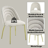 Fadri White Side Chair - Ornate Home