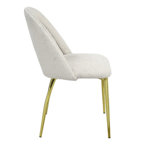 Fadri White Side Chair - Ornate Home