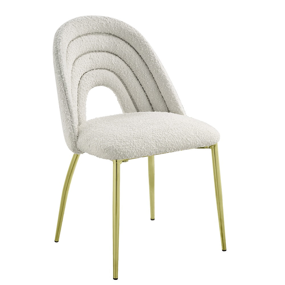 Fadri White Side Chair - Ornate Home