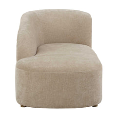 Fae Brown Arm Chaise Lounge - Ornate Home