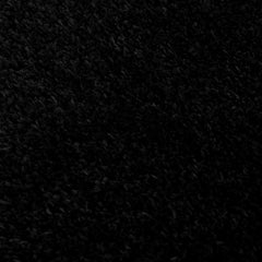 Faina Solid Black Shag Washable Area Rug - Clearance - Ornate Home