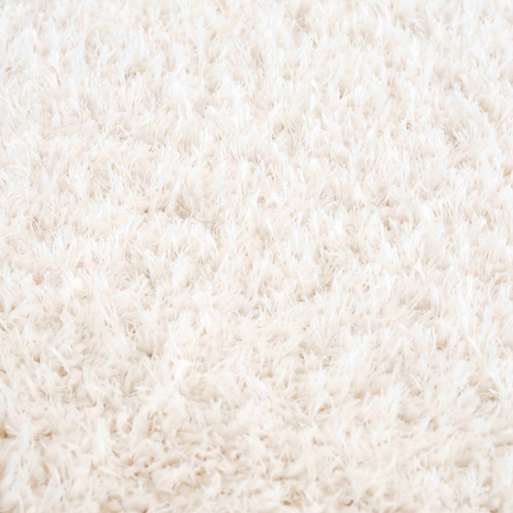 Faina Solid Cream Shag Washable Area Rug - Clearance - Ornate Home