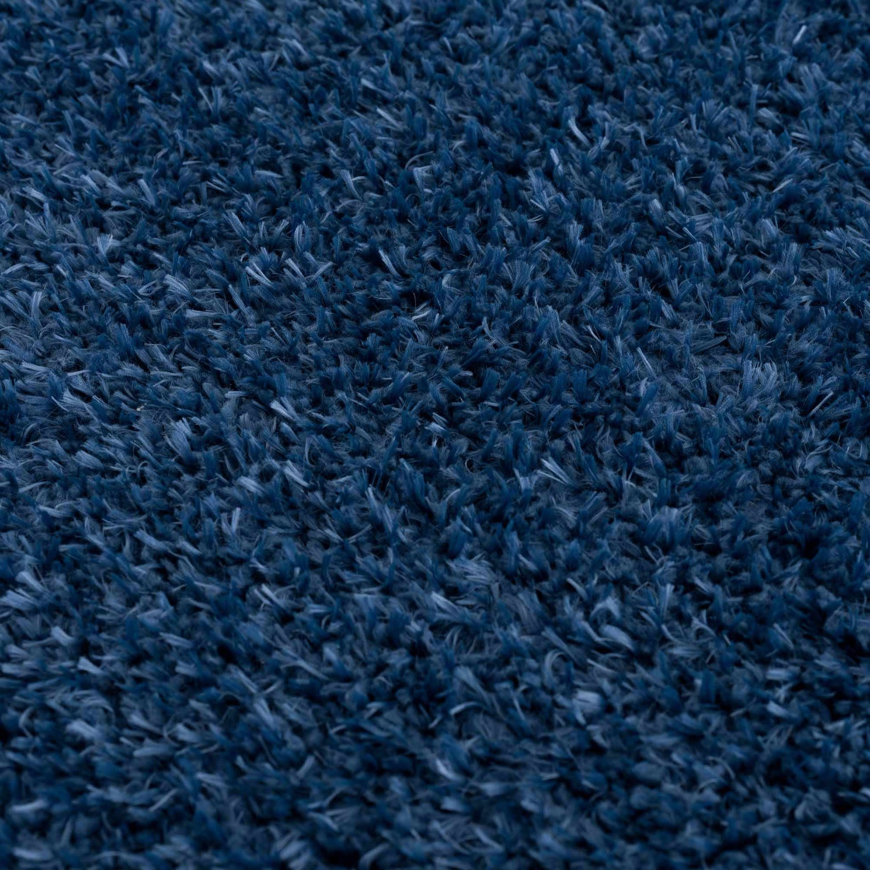 Faina Solid Dark Blue Shag Washable Area Rug - Clearance - Ornate Home