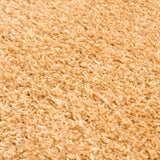 Faina Solid Gold Shag Rug Washable - Ornate Home