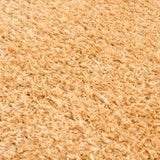 Faina Solid Gold Shag Washable Area Rug - Clearance - Ornate Home