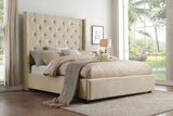 Fairborn Beige Full Platform Bed - Ornate Home
