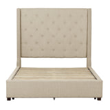 Fairborn Beige Full Platform Bed - Ornate Home