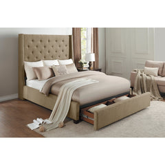 Fairborn Brown Full Platform Bed - Ornate Home