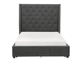 Fairborn Gray California King Platform Bed - Ornate Home