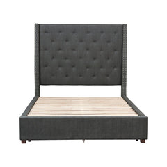 Fairborn Gray Full Platform Bed - Ornate Home