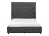 Fairborn Gray Queen Platform Bed - Ornate Home