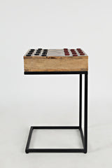 Fairchild Multicolor Checkerboard C-Table - Ornate Home
