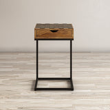 Fairchild Multicolor Checkerboard C-Table - Ornate Home
