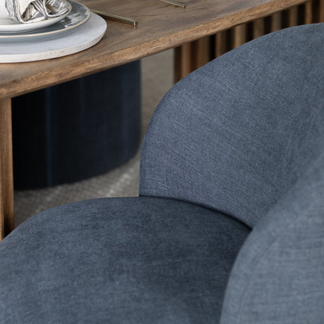 Fairfax Blue Cobalt Dining Chair (Set of 2) - Ornate Home