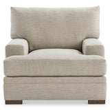 Fairfax Oatmeal Chair Without Pillows