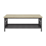 Fairhope Faux Marble/Black 3-Piece Pack Occasional Set - Ornate Home